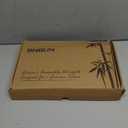 Bamboo Cutting Board for Kitchen, 3-Piece Set with Juice Grooves, Side Handles & Non-Slip Mats  Durable Bamboo Chopping Board for Meat, Vegetables and Fruits