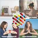 geesfayan 6 Pack Diamond Painting Kits for Adults Beginners 12x16 inches DIY Diamond Art with 6 Designs:Tree,Cat,Butterfly,Sunflower,Highland Cow,Flower Home Wall Decor