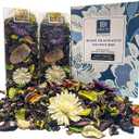 Scented Potpourri Bowl Filler for Home Decor, 21.2 oz Dried Flower Potpourris Bags, Decorative Pot pourri Mix for Spring, Summer, Fall & Winter (Coffee, Cinnamon Potpourri)
