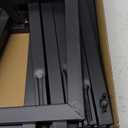 Fomcet 8FT x 8FT Backdrop Stand Heavy Duty with Base, Black Portable Adjustable Pipe and Drape Backdrop Stand Kit, Square Metal Arch Party Frame for Wedding Birthday Parties Banquet Decorations