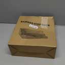 MillTu Bamboo Spice Rack Organizer for Cabinet 3 Tier Countertop Step Spice Shelf for Kitchen Storage and Organizer (2 Pack, Cabinet)