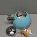 Pinky Up Presley Light Blue 70 Oz Tea Kettle, Stovetop Induction Stainless Steel Whistling Kettle