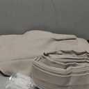 Pinch Pleated 92 Inch Curtains - 2 Panels for Living Room - Oatmeal Linen Curtains - 92 Inches Long - Pinch Pleat Drapes for Track System - Light Filtering Semi Sheer (40"W x 92"L (Pack of 2))