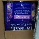 Dr Teal's Pure Epsom Magnesium Salt Soak, Sleep Blend with Melatonin, Lavender & Essential Oils, 3 lb (Pack of 4)