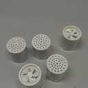 Shower Head Filter Replacement Cartridge Universal - 5 Pack 20 Stage - Hard Water Softener with High Output - Removes Chlorine, Heavy Metals, Iron