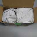 140 Count Litter Robot Bags Compatible with Robot 4 & 3, Automatic Cat Waste Drawer Liners for Most Pet Self-Cleaning Litter Box, 9-11 Gallon Capacity Replacement Disposable Kitty Poop Bag (White)