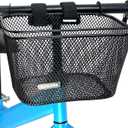SAMORE Kids Bike Basket with Handle Bike Baskets for Children Cute Small Front Bicycle Handlebar Basket for Girls & Boys