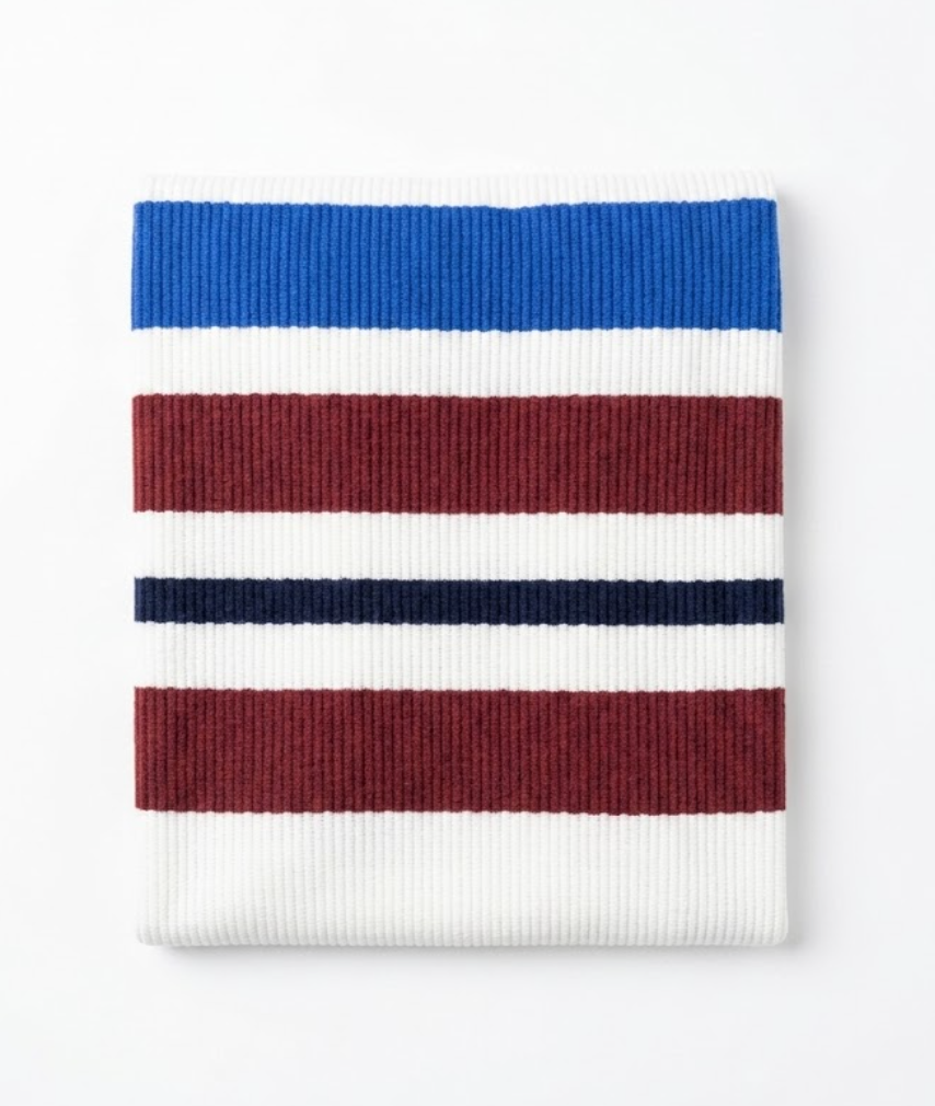 CAINANEL Blue/White/Red Striped Rug 4th of July Door Mat 3' x 5' Summer Front Porch Rug Independence Day Welcome Doormats for Farmhouse Entrance Porch Outdoors Decor (Blue/red/White, 3' x 5')