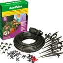 Rain Bird PATIOKIT Drip Irrigation Patio Watering Kit, Connects to Faucet, 1/4" Drip Tubing