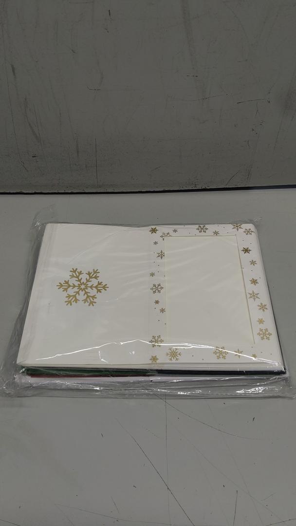 Christmas tree cards with envelopes