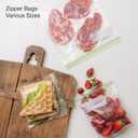 Baggies Variety Size Pack - 200 Count Variety Pack with 50 Gallon 50 Quart 100 Sandwich  Heavy Duty freezer bags