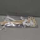 POVETIRE Headband Holder Hair Bows Organizer for Girls, Baby Hair Accessories Organizer Storage Wall Hanging Decor for Toddler Girls Room (White-2)