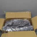 HYMOKEGE 7 Piece King Size Comforter Set Seersucker, All Season Luxury Bed in a Bag for Bedroom, Bedding Set with Comforters, Sheets, Pillowcases & Shams, Dark Grey