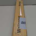 Haimin Grasscloth Wallpaper Peel and Stick 20.9in X 393in Fabric Contact Paper Wall Paper Textured Wallpaper Vertical Stripes Look Self-Adhesive Thick Vinyl Embossed Film (Light Grey-2)