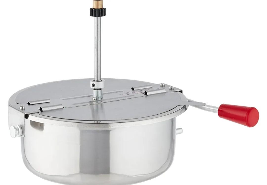 4082 8 Ounce Replacement Popcorn Kettle For Great Northern Popcorn Poppers,Silver