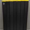 iClimb Ultralight Compact Mini Beach Picnic Folding Alu. Table with Carry Bag, Two Size (Black - L)