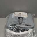 Rabb 1st Potty Training Seat, Upgrade Toddler Toilet Seat for Kids Boys Girls, 2 in 1 Potty Training Toilet, Splash Guard Anti-Slip Pad Step Stool(Grey-Pu)