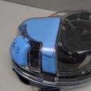 Electric Full Face Snorkel Mask Adult, Snorkeling Gear for Adults with 180 Panoramic View and Latest Dry Top System, Patented Airflow System with Fan Assistance (Large/X-Large, Black Blue)