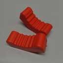 3Ton Car Jack Stand Rubber Pad Red Trolley Support Block Lifting Lift Frame Rail Pinch Protector Guard Anti-Slip Floor Cushion