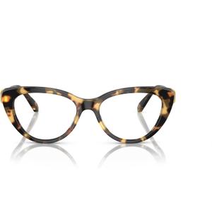Swarovski SK2005 Prescription Eyewear Frames, Light Havana/ Demo Lens, 53 mm