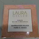 LAURA GELLER NEW YORK Baked Blush-n-Brighten Marbleized Blush for Cheeks - Ethereal Rose - Natural Finish - Buildable Color