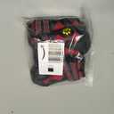 CovertSafe& Dog Boots for Dogs Non-Slip, Waterproof Dog Booties for Outdoor, Dog Shoes for Medium to Large Dogs 4Pcs with Rugged Sole Black-Red (Size 6: 2.9''x2.5'')(L*W) for 52-70 lbs)