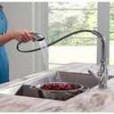Moen 5995BL Arbor One Handle High Arc Pulldown Bar Faucet with Reflex, Matte Black
