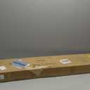 HOMEKAYT 48'' Industrial Pipe Shelving Floating Wall Shelves 2 Tier Gold Shelves Multiple Use for Kitchen, Bedroom,Living Room,Bathroom