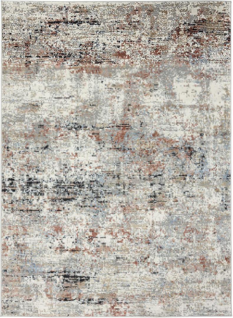 United Weavers of America Eternity Barcelona Crimson Area Rug 5'3" x 7'2"