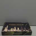 Wooden Chess Set,11.5 inch Magnetic Chess Board Folding Design with Storage Travel Chess Game for Kids, Adults and Family Game Night