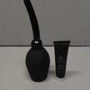 Abyclean Anal Douche Enema Bulb Kit with Lube Vaginal Douche Enema Cleaner for Womens or Mans Health (310ml Black)