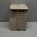 PETLIBRO Automatic Cat Feeder, Automatic Pet Food Dispenser with Freshness Preservation, Timed Dog Feeders for Dry Food, Up to 50 Portions 6 Meals Per Day, Granary White