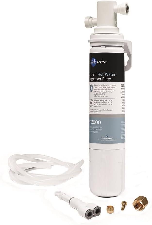 INSINKERATOR Water Filtration System F-2000S with VOCs and Lead Filter