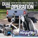 Trailer Winch,Reversible Electric Winch, for Boats up to 6000 lbs.12V DC,Power-in, Power-Out, and Freewheel Operations,30% Higher winching Power Than Regular 6000 lbs Winch (5000lbs Marine)