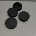 Frame Tube Plug Set of 4 - Compatible with Chevy Silverado & GMC Sierra 1500-99, 2000, 2001, 2002, 2003-2014, 2015, 2016, 2017, 2018 - Rear Wheel Well Hole Cover Cap - Anti-Whistle Truck Bed Plugs