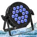 Waterproof LED Par Light 18X18W RGBW IP67 Stage Light, U`King DMX512 Sound Activated LED Stage Lights for Outdoor Club KTV Music Show Wedding Christmas Church Stage