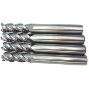 8 Pcs 3 Flute Φ6.0 * 6D*50L Carbide End Mill Tungsten Steel Milling Cutter Corner Radius End Mill Milling Tool 