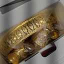 SEEK RARE Large Vintage Turkish Tea Set Coffee Service Set Teapot Sets for Adults Home Party Decor Golden White