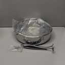 EWFEN 12 Inch Tri-Ply Stainless Steel Frying Pan, Deep Frying Pan with lids, Compatible with All Cooktops Up to 600, Induction Cooking Pan, Dishwasher and Oven Safe, Fast & Even Heat