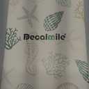 decalmile Under The Sea Fish Wall Decals Ocean Animal Sea Turtle Seaweed Whale Wall Stickers Bathroom Baby Nursery Bedroom Living Room Wall Decor