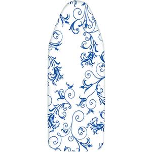 Mabel Home Ironing Board Padded Cover, 100% Cotton (6 Different Size & Pattern) (18" x 47" / Solidsteam)