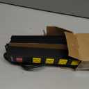 8 Outlet Long Power Strip, 2Pack 2100J Surge Protector Heavy Duty 6FT Cord Wide Spaced and Wall Mount Metal Powerstrip for Home Office Garage Workshop