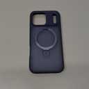 CASEKOO Ultra-Magnetic Stand for iPhone 17 Pro Max Case [Military Drop Protection] [Compatible with MagSafe] Translucent Shockproof Matte Slim Ring Holder Case for iPhone 17 ProMax 6.9", Deep Blue