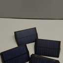 Fence Lights Solar Powered, 4-Pack Solar Fence Lights Up/Down Flexible Buttons, IP67 Waterproof for Outdoor, 100LM Bright, Auto Dusk to Dawn for Wall/Stairs/Yard/Railing/Deck/Pathway (White & RGB)