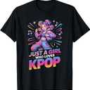 Girls K-Pop T-Shirt, XS