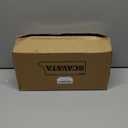 SCAVATA 2 Pack Stackable Refrigerator Organizer, Soda Can Dispenser Pop Cans Container Beverage Holder with Lid for Fridge, Freezer, Kitchen, Clear Plastic Storage Bins-Holds 10 Cans Each