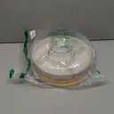 yarlung Ceramic Divided Serving Dishes Platter with Clear Lid, 11 Inch Bamboo Appetizer Tray with Handles 5 Removable Snacks Bowls Relish Tray for Candy and Nut, Chips and Dips, Veggies