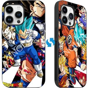 3D iPh 15 Plus Case Anime Motion Anime Phone Case Shockproof Soft TPU Anti-Scratch Non-Slip Japanese Manga Case for iPh 15 Plus