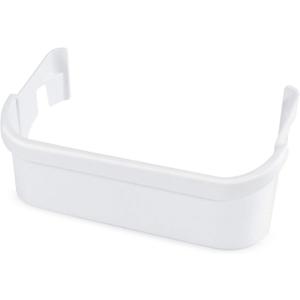 AMI PARTS 240351601 Refrigerator Freezer White Door Bin Dustbin Side Frame Replacement for Kenmore Frigidaire Refrigerator - Repalce 240351607, 891154, AP2115974, PS430027, AH430027, EAP430027