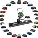 2023 Tacoma Magnetic Phone Mount Compatible with 2016-2019 2020-2023 Toy ot a TacomaNo-Drill Metal Cell Phone Holder for Dash Platform Car Accessories(Only for 14Inch Nav.)